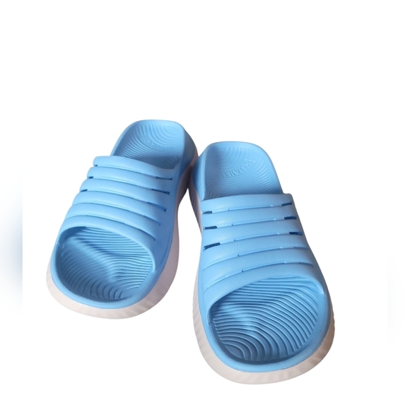 Kuailu Women's Recovery Orthotic Open Toe Comfort Blue Slide Sz US 6 UK 4 EU 36 - Picture 1 of 7